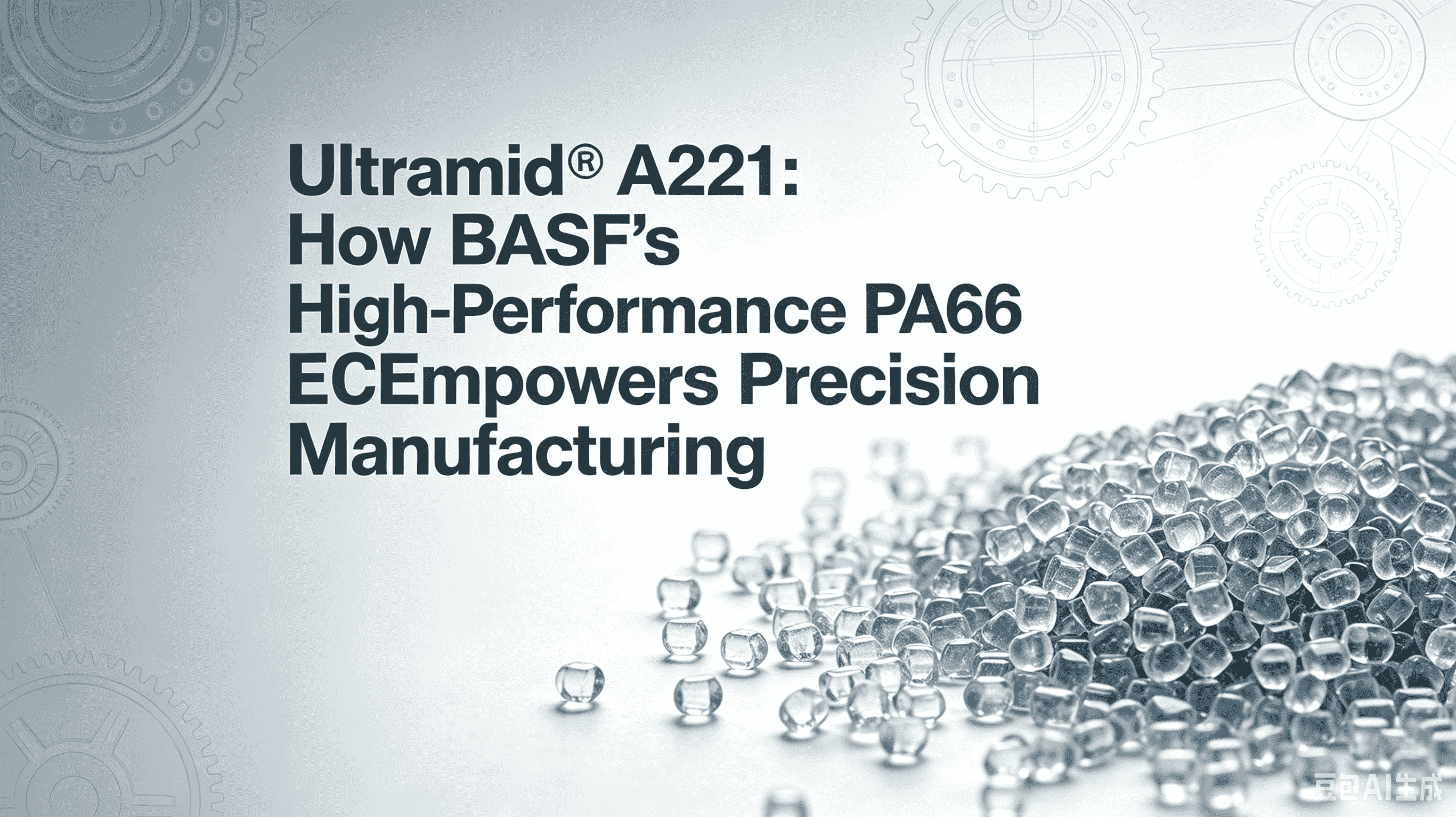 Ultramid® A221: Jak wysokowydajny PA66 firmy BASF wzmacnia precyzyjną produkcję